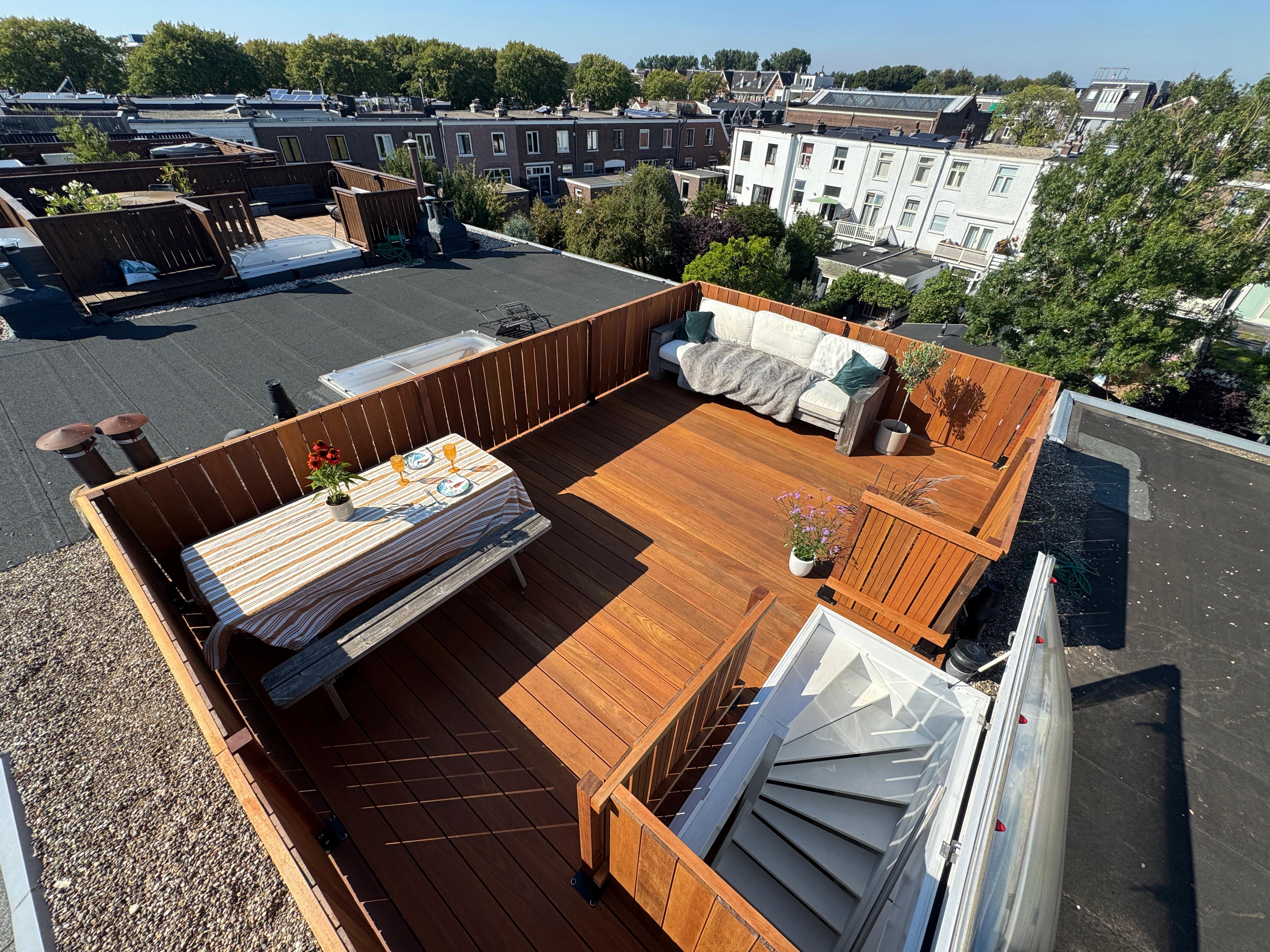 Maatwerk dakterras Haarlem